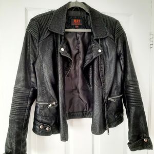 Faux Leather Jacket